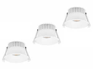 Inbouwspot | 3 Stuks | Wit | Deluxe LED | Verdiept | Ø 83mm Livolo Nederland B.V.