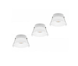 Inbouwspot | 3 Stuks | Wit | Deluxe LED | Verdiept | Ø 83mm Livolo Nederland B.V.