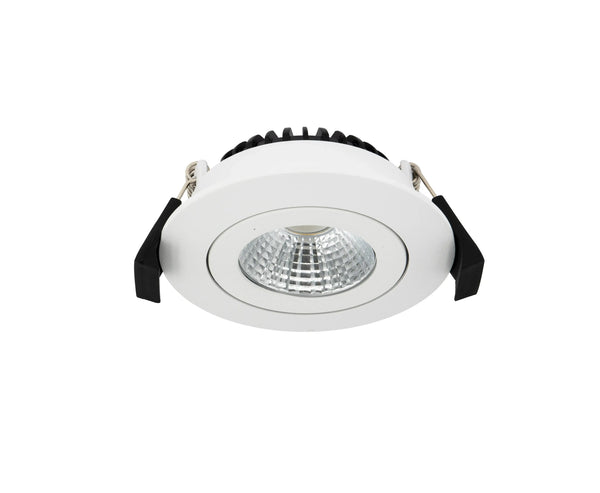 Inbouwspot | Wit | Lage inbouwdiepte | IP54 | Kantelbaar | Rond | Ø 68mm Livolo Nederland B.V.