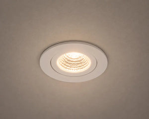 Inbouwspot | 3 Stuks | Wit | Lage inbouwdiepte | IP54 | Kantelbaar | Rond | Ø 68mm Livolo Nederland B.V.