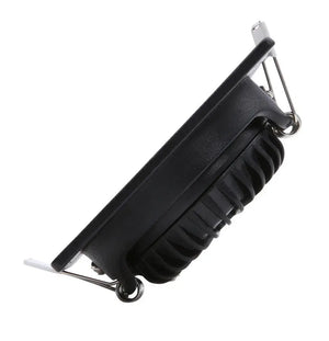 Inbouwspot | Zwart | Lage inbouwdiepte | IP54 | Kantelbaar | Vierkant | Ø 68mm Livolo Nederland B.V.