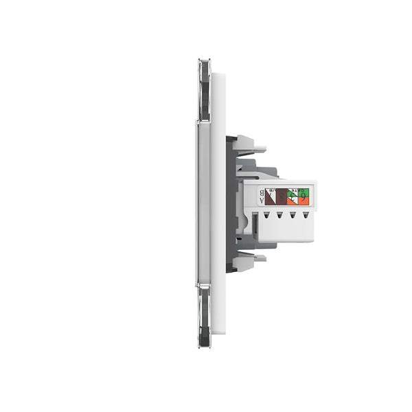 Livolo | Wit | SR+SR | Wandcontactdoos | TV | Netwerk | France Livolo Nederland B.V.