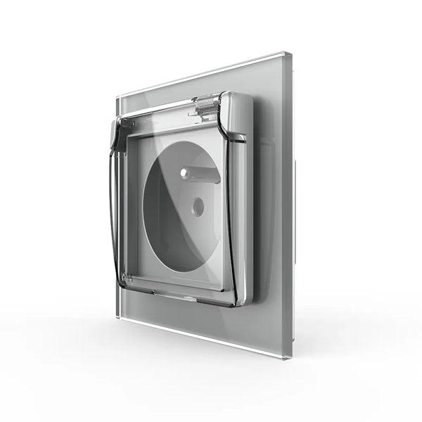 Livolo | Grijs | SR | Wandcontactdoos | IP44 | France Livolo Nederland B.V.