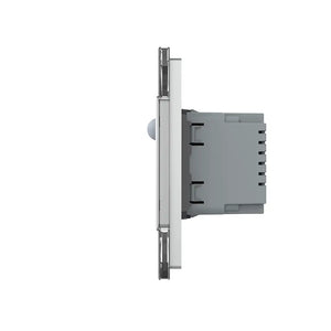 Livolo | Grijs | SR+SR | Wandcontactdoos | Wandverlichting | Beweging en nacht sensor | France Livolo Nederland B.V.