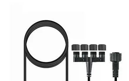 Verdeler 1-4 | Tuinverlichting 12V | Plug and Play | IP65 | 2 Meter Livolo Nederland B.V.