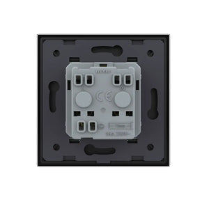 Livolo | Zwart | SR | Wandcontactdoos | IP44 | France Livolo Nederland B.V.