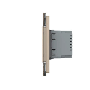 Livolo | Goud | SR+SR | Wandcontactdoos | Wandverlichting | France Livolo Nederland B.V.