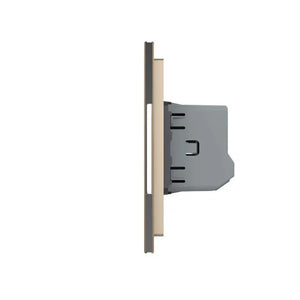 Livolo | Goud | 1+1+1+1 | Aan/Uit | 12 of 24V DC | Schakelaar Livolo Nederland B.V.