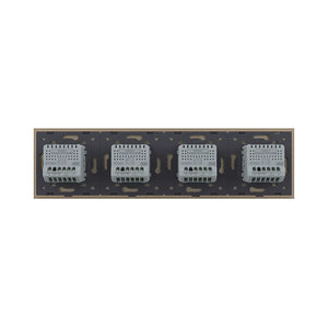 Livolo | Goud | 1+1+1+1 | Aan/Uit | 12 of 24V DC | Schakelaar Livolo Nederland B.V.