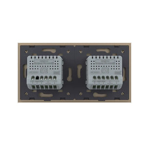 Livolo | Goud | 2+1 | Aan/Uit | 12 of 24V DC | Schakelaar Livolo Nederland B.V.