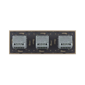 Livolo | Goud | 2+2+2 | Puls | Schakelaar Livolo Nederland B.V.