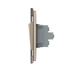 Lívolo | Oro | 3 posiciones | Interruptor de ventilador Livolo Nederland B.V.