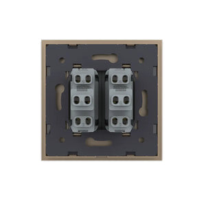 Lívolo | Oro | 3 posiciones | Interruptor de ventilador Livolo Nederland B.V.