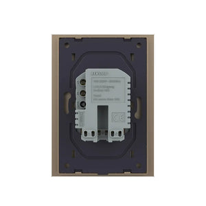 Livolo | Goud | Aan/Uit | Slimme serieschakelaar met wandcontactdoos | 1 inbouwdoos | Smart Home Livolo Nederland B.V.