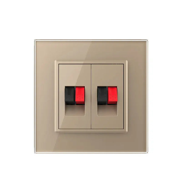 Livolo | Goud | SR | Audio insteek | Audio insteek Livolo Nederland B.V.