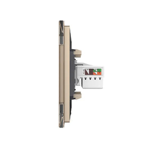 Livolo | Goud | SR | Netwerk Cat.6 | Blindplaat Livolo Nederland B.V.