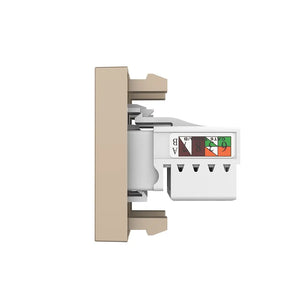 Livolo | Goud | SR | Netwerk Cat.6 | Netwerk Cat.6 Livolo Nederland B.V.