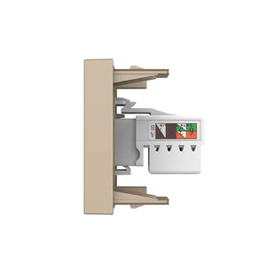 Livolo | Goud | SR | Netwerk RJ45 Cat.6 | Blindplaat Livolo Nederland B.V.