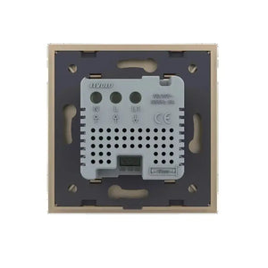 Livolo | Goud | SR | Thermostaat met zoneregeling | Met bedrade zonemotor | Smart Home Livolo Nederland B.V.