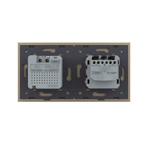 Livolo | Gold | SR+SR | Wall socket | Motion detector | On/Off Livolo Nederland B.V.