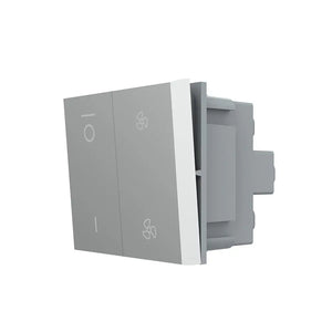 Livolo | Grijs | 1 | Module | 3-Standen | Ventilatorschakelaar Livolo Nederland B.V.