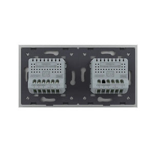 Livolo | Grijs | 1+2 | Puls | 12 of 24V DC | Schakelaar Livolo Nederland B.V.