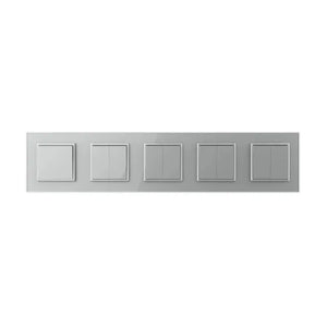 Livolo | Grijs | 1+2+2+2+2 | Aan/Uit | Wissel | Wipschakelaar Livolo Nederland B.V.