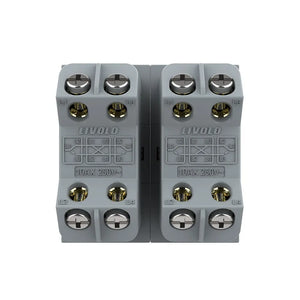 Livolo | Grijs | 2 | Module | Aan/Uit | Kruis | Wipschakelaar Livolo Nederland B.V.