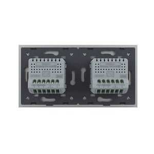 Livolo | Grijs | 2+2 | Aan/Uit | 12 of 24V DC | Schakelaar Livolo Nederland B.V.