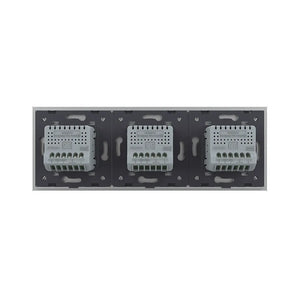 Livolo | Grijs | 2+2+2 | Aan/Uit | 12 of 24V DC | Schakelaar Livolo Nederland B.V.