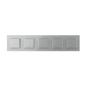 Livolo | Grijs | 2+2+2+2+2 | Aan/Uit | Wissel | Wipschakelaar Livolo Nederland B.V.