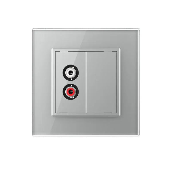 Livolo | Grijs | SR | Audio | Blindplaat Livolo Nederland B.V.