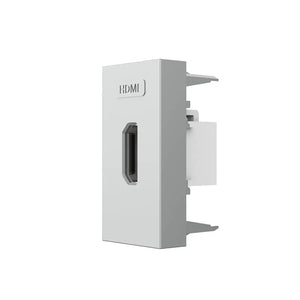 Livolo grijze HDMI wandcontactdoos module voor modulaire SR glasplaat