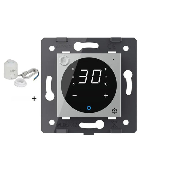 Livolo | Grijs | SR | Module | Thermostaat met zoneregeling | Met bedrade zonemotor Livolo Nederland B.V.