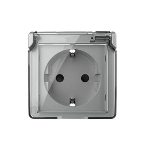 Livolo | Grijs | SR | Module | Wandcontactdoos | IP44 Livolo Nederland B.V.