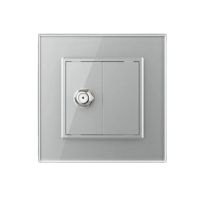 Livolo | Grijs | SR | Satelliet- Antenne | Blindplaat Livolo Nederland B.V.