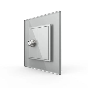 Livolo | Grijs | SR | Satelliet- Antenne | Blindplaat Livolo Nederland B.V.