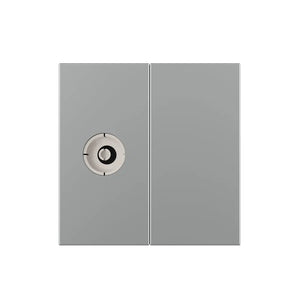 Livolo | Grijs | SR | TV - Female | Blindplaat Livolo Nederland B.V.