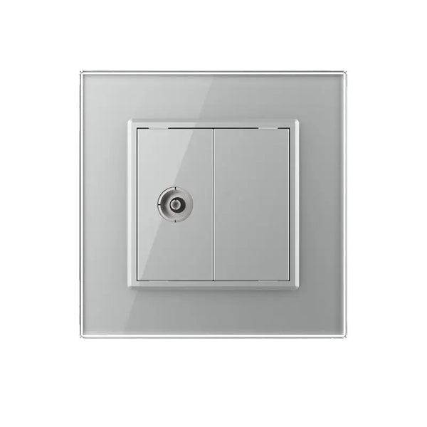 Livolo | Grijs | SR | TV | Blindplaat Livolo Nederland B.V.