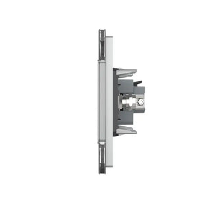 Livolo | Grijs | SR+SR | Wandcontactdoos | TV aansluiting | Blindplaat Livolo Nederland B.V.