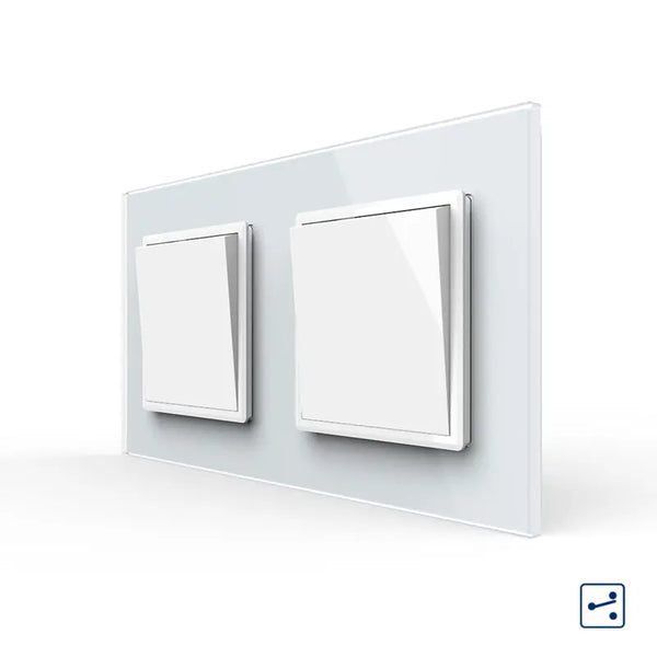 Livolo | Wit | 1+1 | Aan/Uit | Wissel | Wipschakelaar Livolo Nederland B.V.