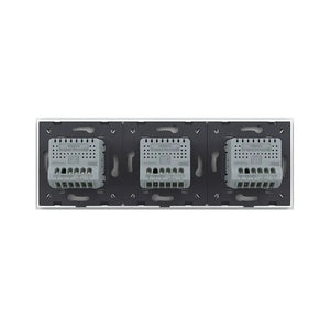 Livolo | Wit | 1+1+1 | Puls | 12 of 24V DC | Schakelaar Livolo Nederland B.V.