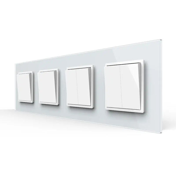 Livolo | Wit | 1+1+2+2 | Aan/Uit | Wipschakelaar Livolo Nederland B.V.