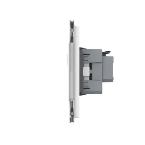 Livolo | Wit | 1+2+SR | Puls | Wipschakelaar met wandcontactdoos Livolo Nederland B.V.