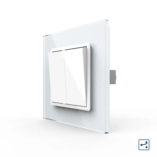 Livolo | Wit | 2 | Aan/Uit | Wissel | Wipschakelaar Livolo Nederland B.V.