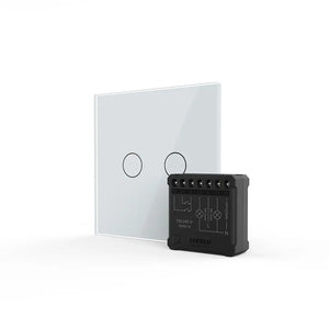 Livolo | Wit | 2 | Draadloze schakelaar | Met inbouwmodule | Smart Home Livolo Nederland B.V.