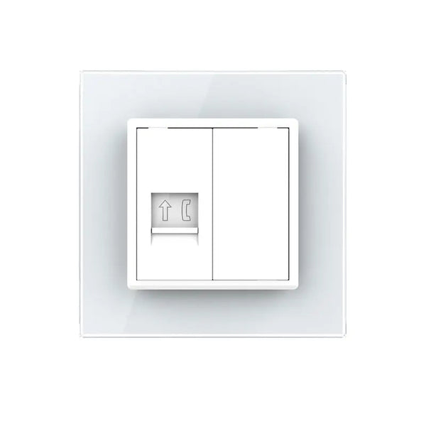 Livolo | Wit | SR | Telefoon | Blindplaat Livolo Nederland B.V.