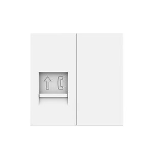 Livolo | Wit | SR | Telefoon | Blindplaat Livolo Nederland B.V.