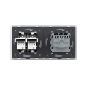 Livolo | Wit | SR+SR | Wandcontactdoos | Telefoon | Telefoon Livolo Nederland B.V.