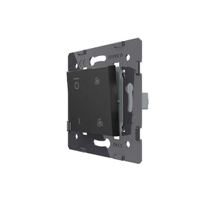 Livolo | Zwart | 1 | Module | 3-Standen | Ventilatorschakelaar Livolo Nederland B.V.